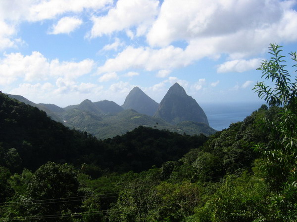 Pitons auf St. Lucia